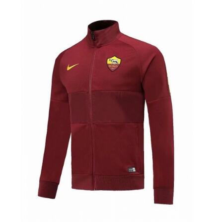 chaquetas futbol hombre As Roma 2019-2020 rojo